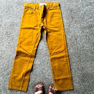 Levi’s mustard pants